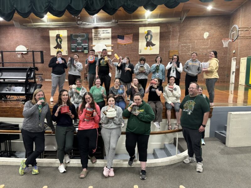 Thursday - Sweats and hoodies plus anything but a cup day!