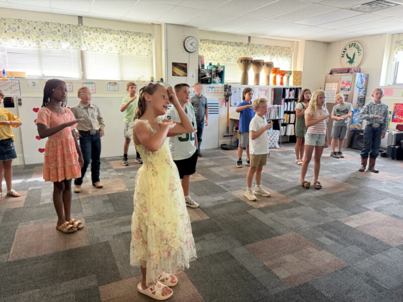 4th Grade Music Class
