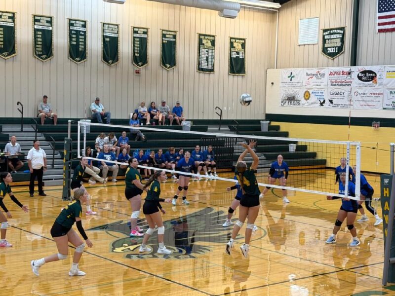 Hay Springs vs Wallace JV Volleyball