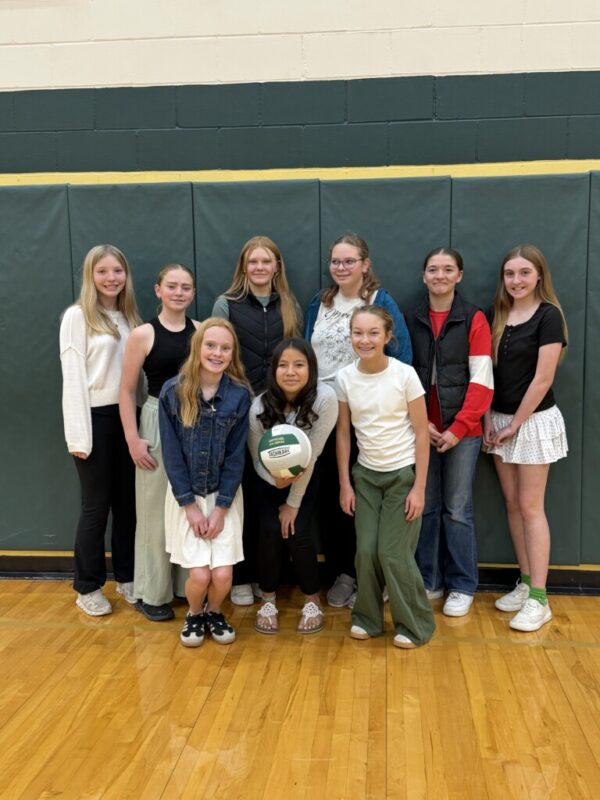 2026 JH Volleyball team