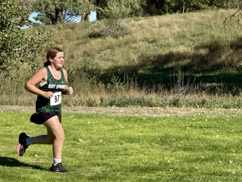 Bayard Cross Country Meet held at Chimney Rock Golf Course